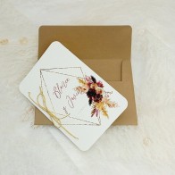 Invitación de Boda Ramo Flores