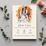 Invitación de Boda Amor