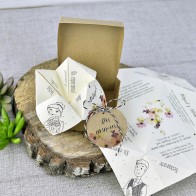 Invitación de Boda creativa rombito