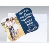 Invitación Boda creativa bicicleta