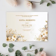 Invitación de Boda Boho