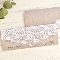 Invitación de Boda calado