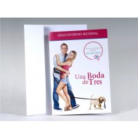 Invitación de Boda creativa cartel cine