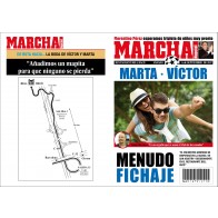 Invitación de Boda creativa revista deporte