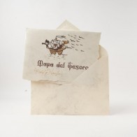 Invitación de Boda creativa mapa del tesoro