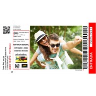 Invitación de Boda creativa entradas