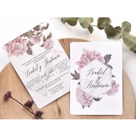 Invitación de Boda florida