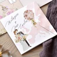 Invitación de Boda globo