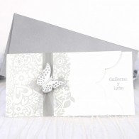 Invitación de Boda original mariposa