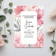 Invitación de Boda Primavera