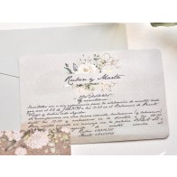Invitación de Boda rústica