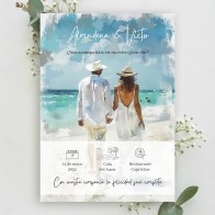 Invitación de Boda Soleil