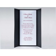 Invitación de Boda original vertical