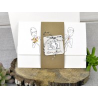 Invitación de Boda original tarjetita