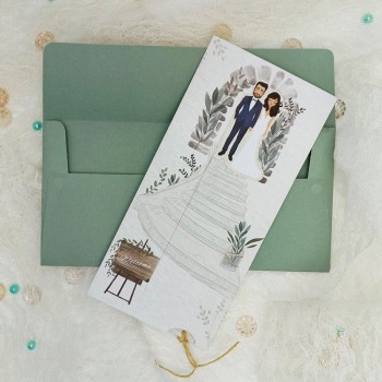 Invitación de Boda Bienvenidos