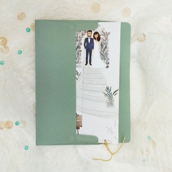 Invitación de Boda Bienvenidos