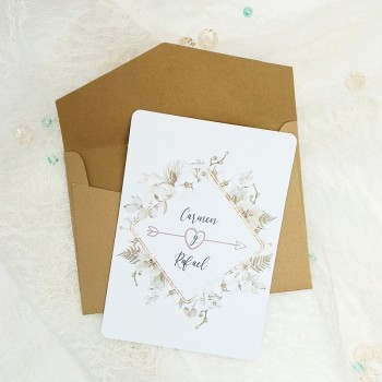 Invitación de Boda Flecha