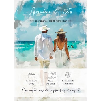 Invitación de Boda Soleil